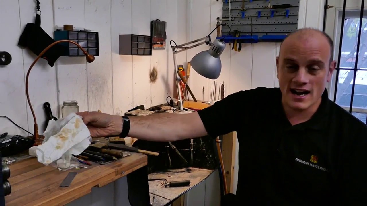 Wet Wipes in a jewellery workshop