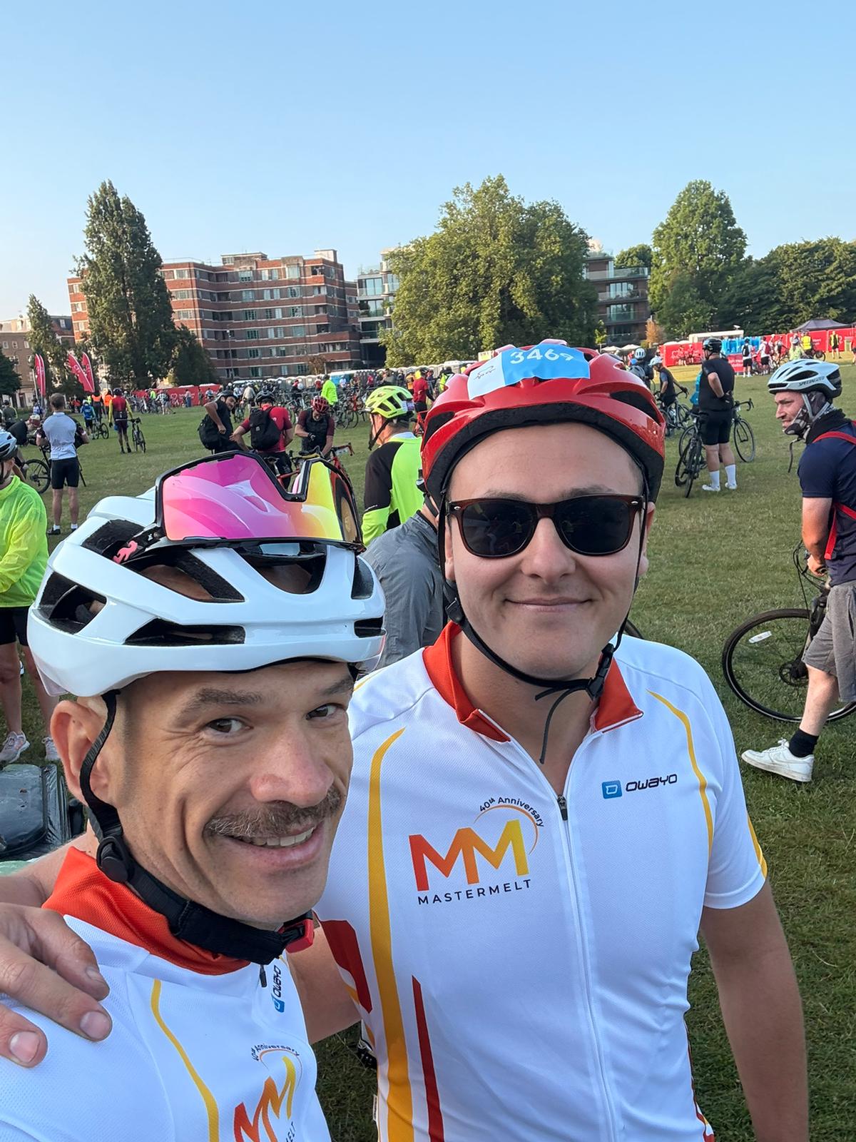  Pedal Power for a Purpose: Tom & Pawel Ride for CALM 